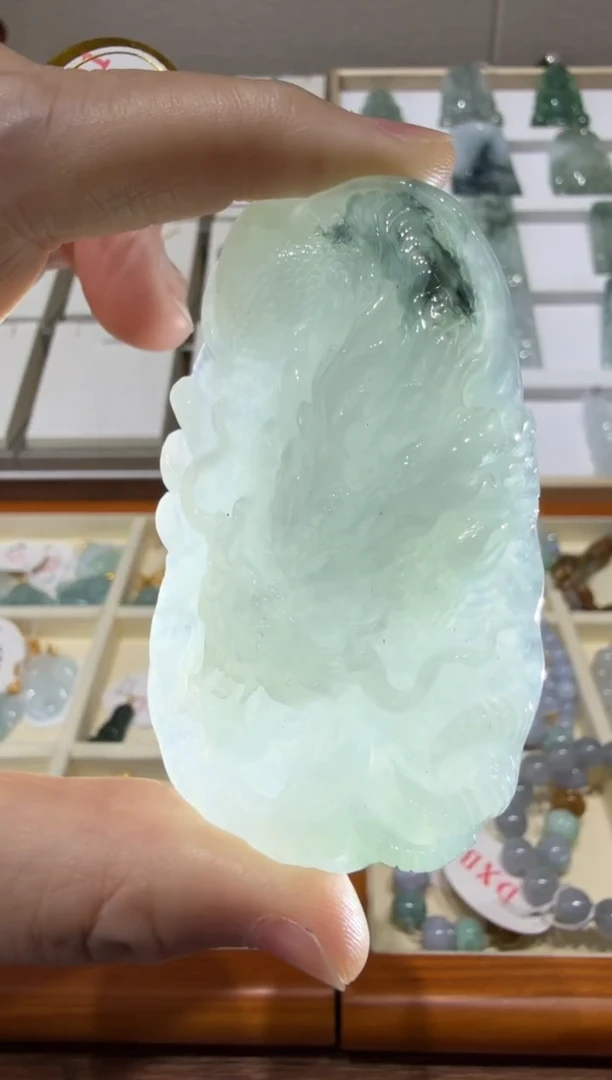 未镶嵌挂件翡翠A货翡翠多样性孤品