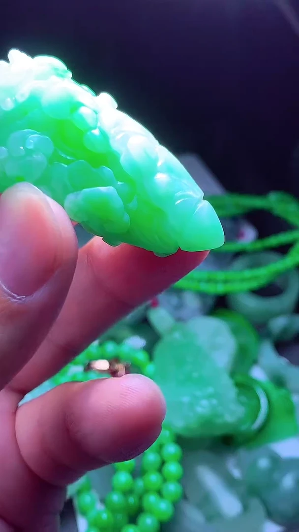 未镶嵌定制翡翠景*#翡翠毛货定制