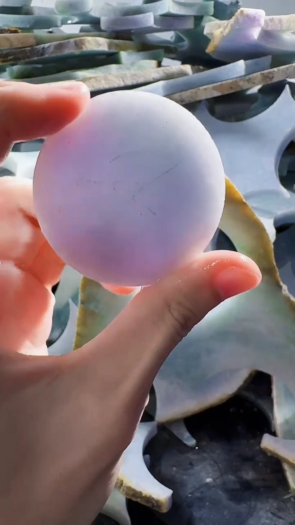 裸石翡翠缅甸翡翠A货文94