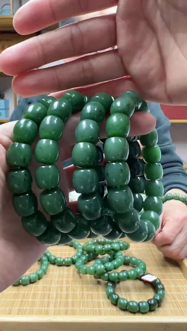【闪购商品】和田玉手串未镶嵌13俄碧多样性发货·拍一发一
