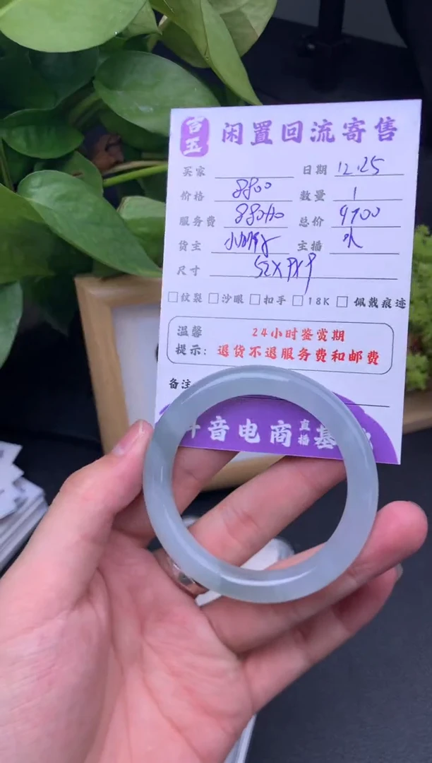 未镶嵌手镯翡翠手镯