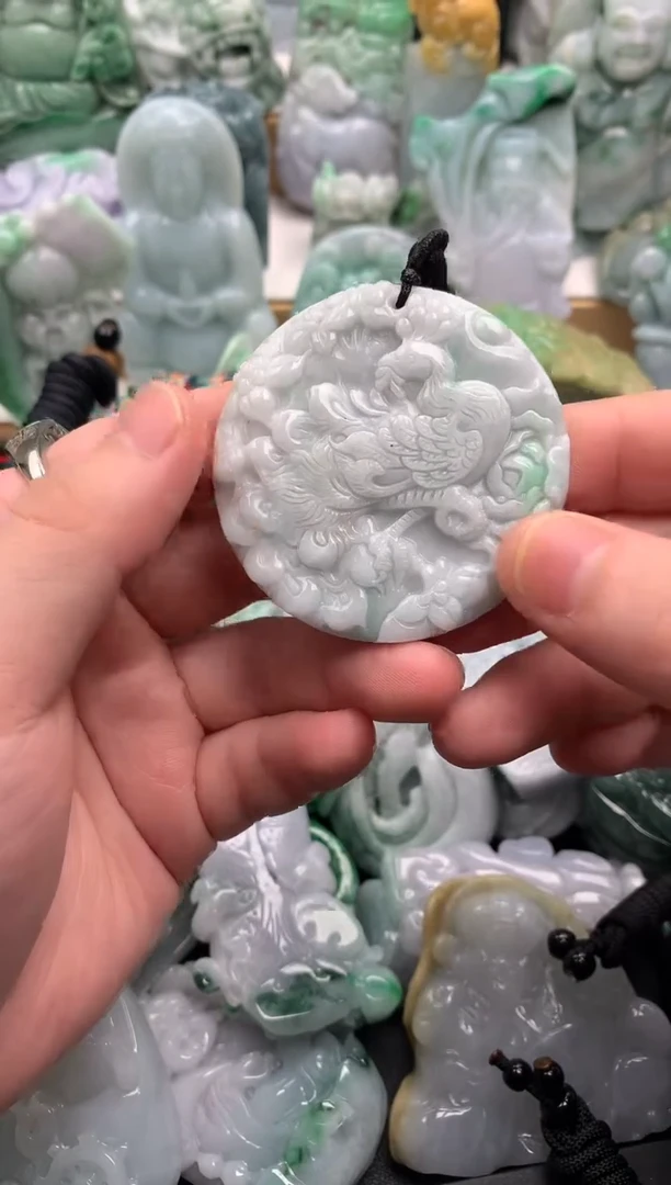 吊坠(不含链)未镶嵌翡翠1