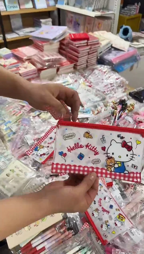 三丽鸥透明 KT收纳袋 大号