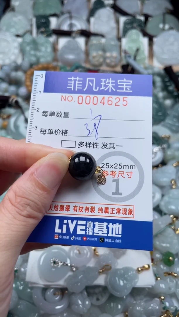 翡翠未镶嵌颈饰00..4625