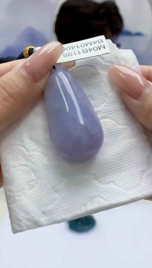 定制翡翠未镶嵌4688xx-毛货挂件130