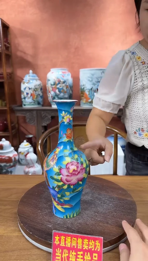 吴义松陶盟手绘陶瓷编码：1546