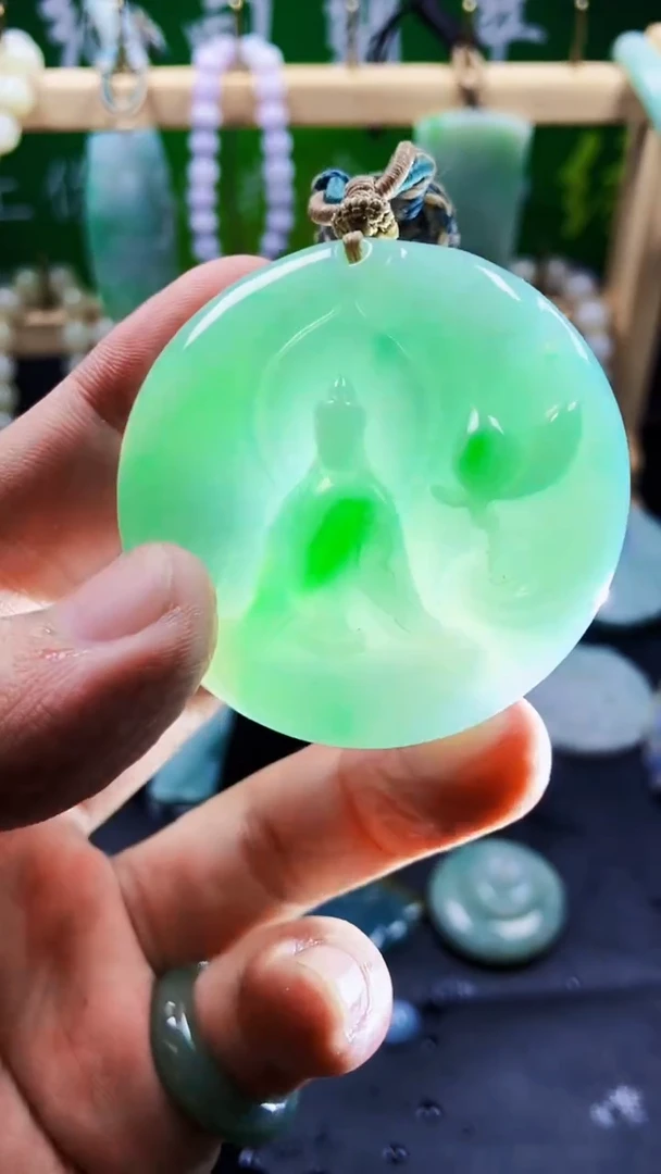 颈饰未镶嵌翡翠翡翠翡翠529