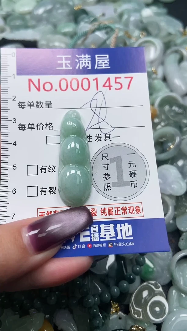 颈饰未镶嵌翡翠1457