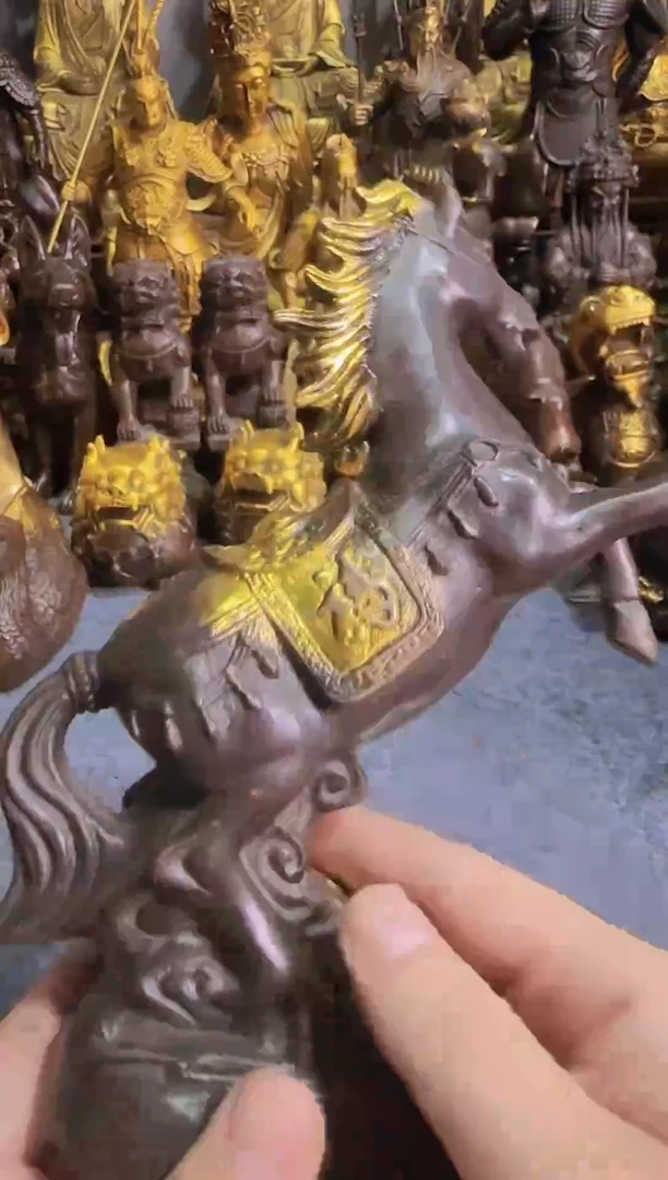 老黄黄铜摆件装饰品