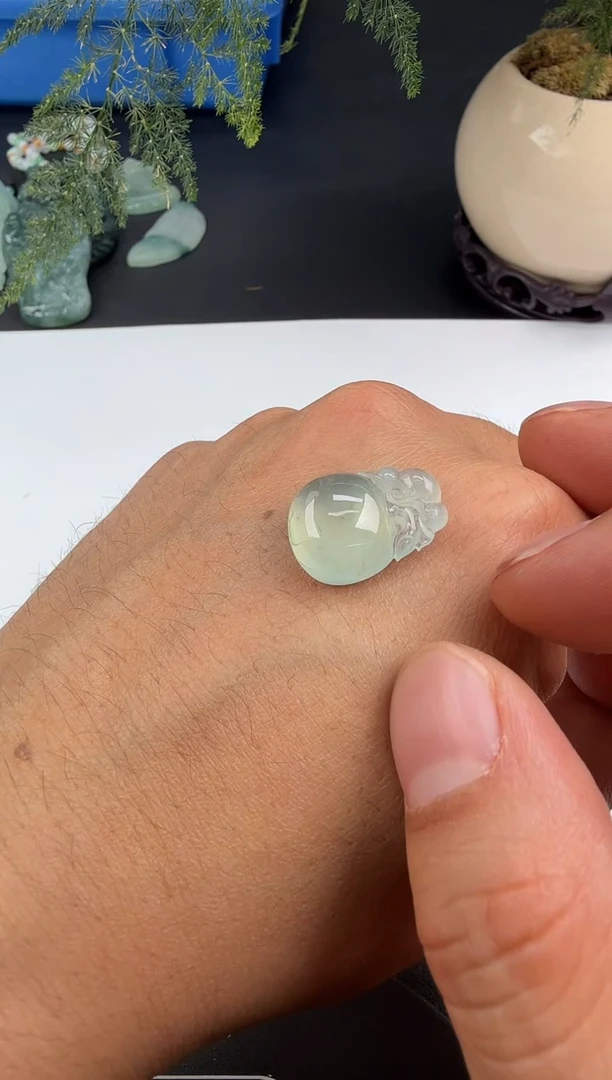 吊坠(不含链)未镶嵌翡翠翡翠饰品-224