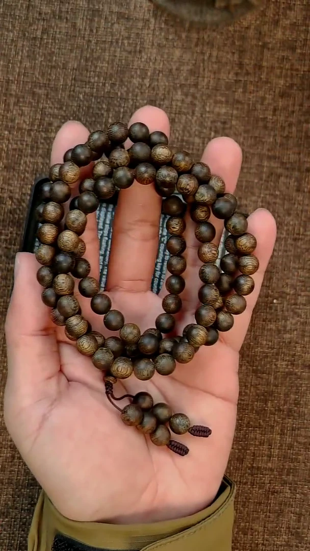 奇楠沉香奇楠8mm多圈手串
