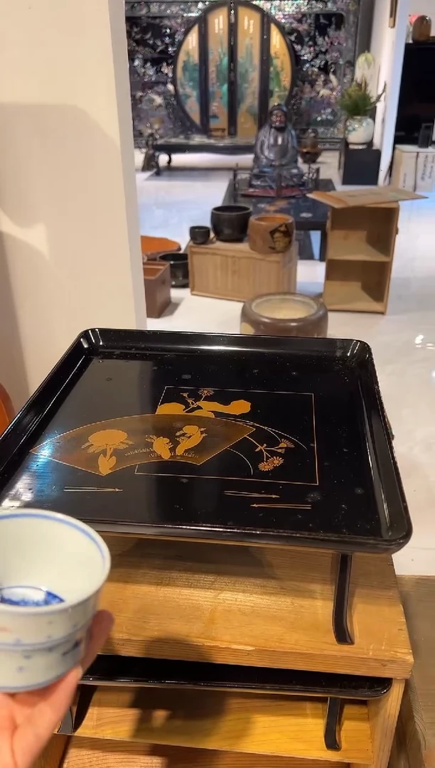 金莳绘 高足茶台