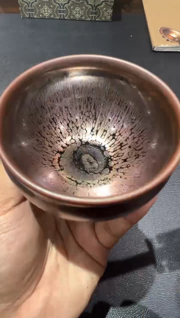 【闪购商品】茶盏4@建窑建盏黄美金