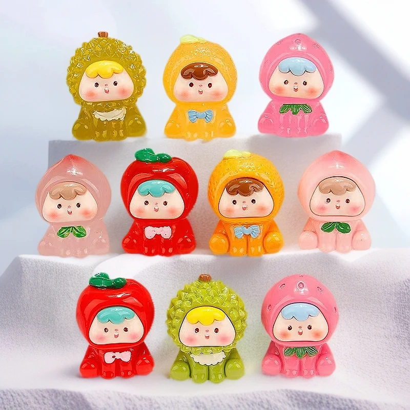 【对对碰】磨砂 夜光 实色 二代水果崽崽车载摆设家庭摆件