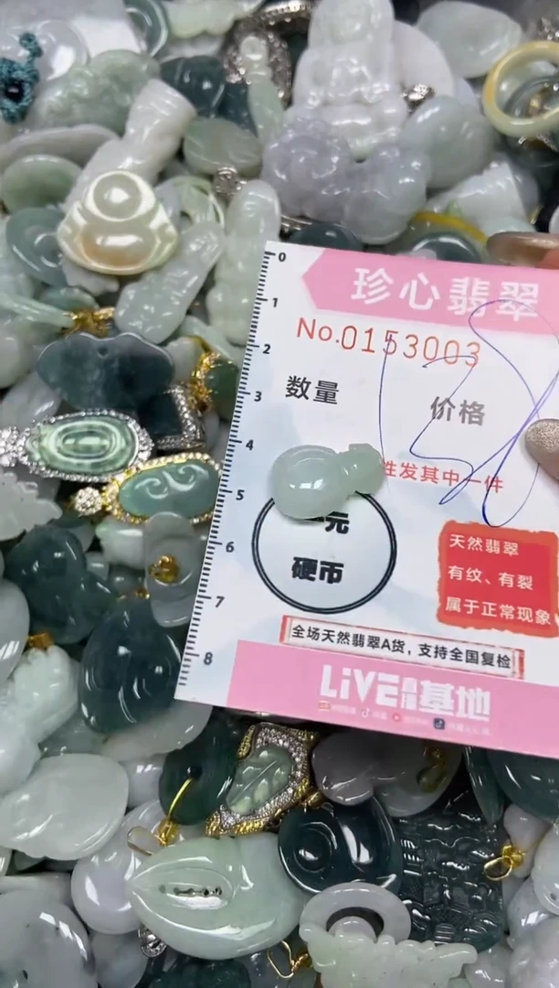 【闪购商品】翡翠颈饰未镶嵌闪购0153003