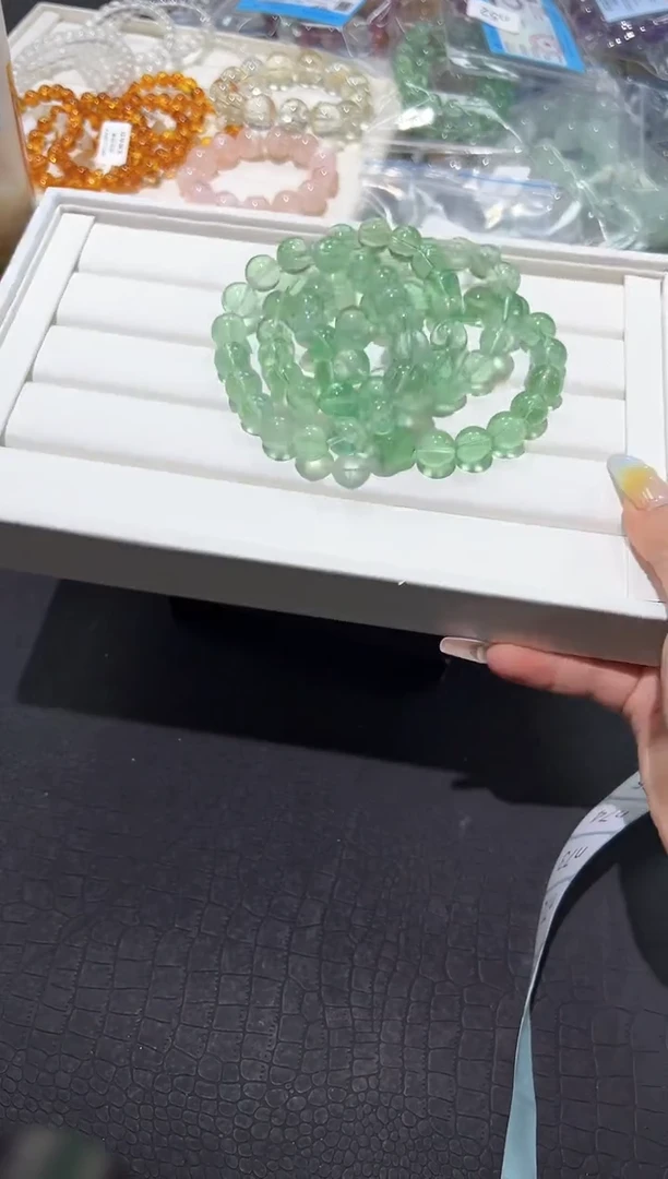 手链未镶嵌萤石55n多样性发其一【1条】默认微瑕11mm
