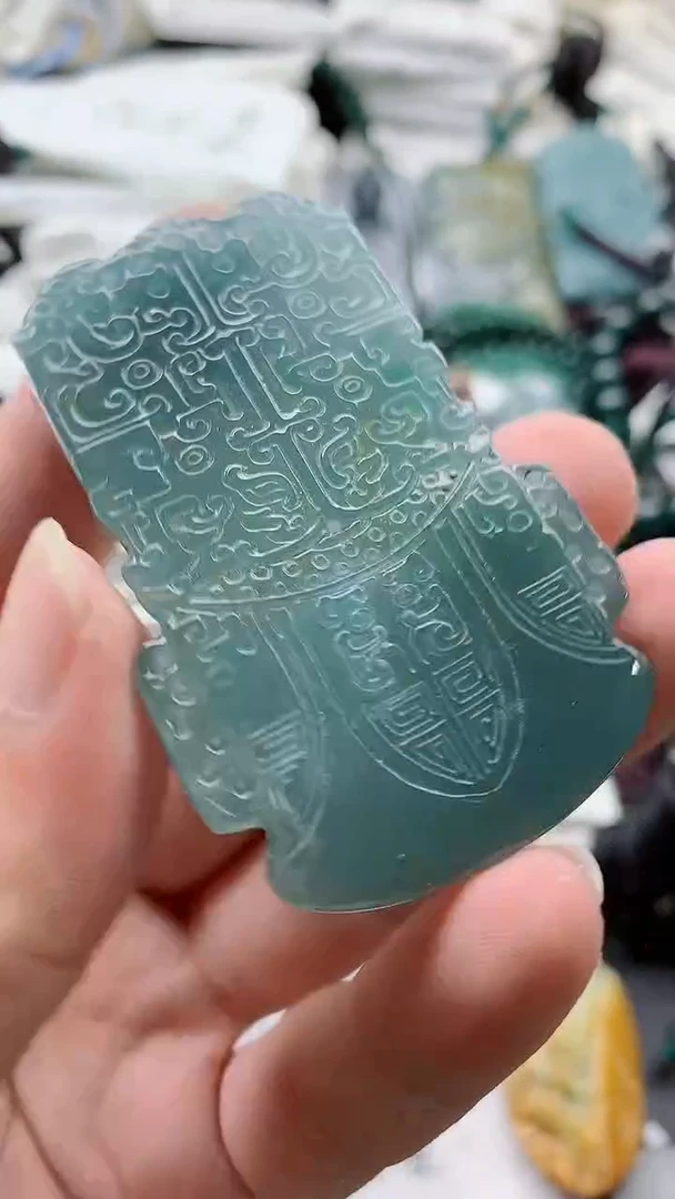 颈饰未镶嵌翡翠8