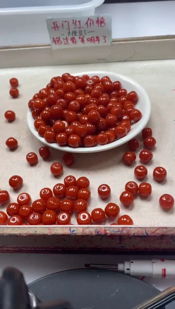 【闪购商品】南红玛瑙颈饰未镶嵌w1159满肉南红老型10*9mm*10