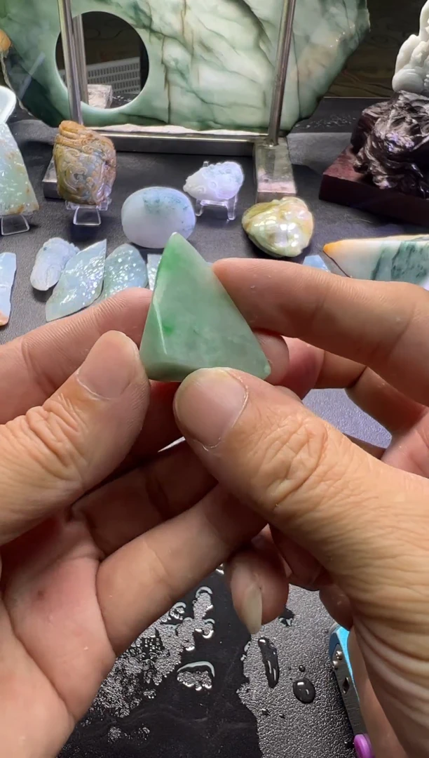 未镶嵌挂件翡翠天然翡翠A货