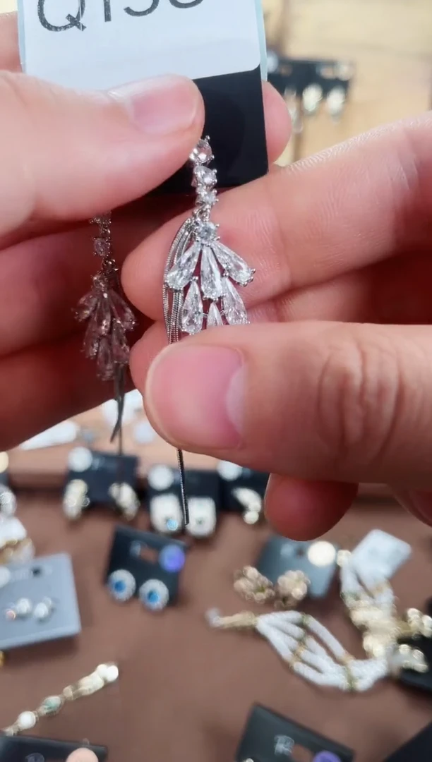 铜合金925银锆石q158