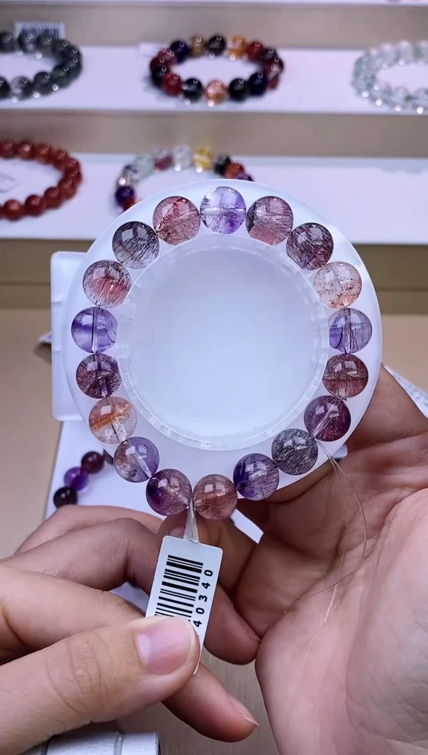 水晶手链未镶嵌仙女超七单圈11m+