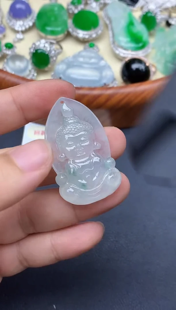 颈饰未镶嵌翡翠303-中国好珍宝