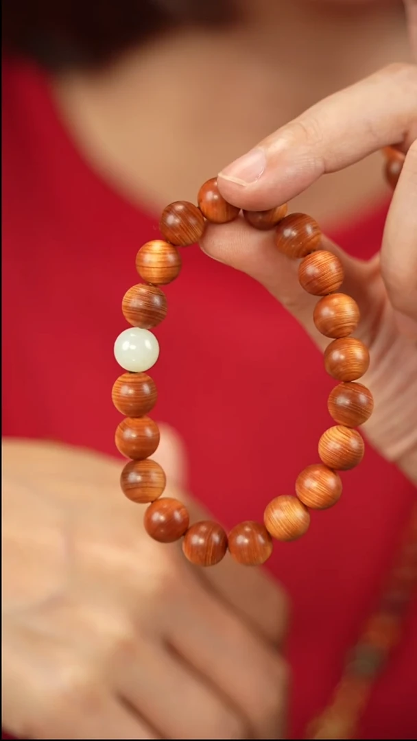 柏木手串/手链1.0cm单圈-18