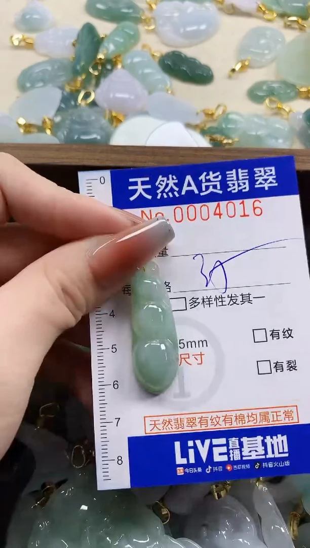颈饰未镶嵌翡翠天然A货翡翠