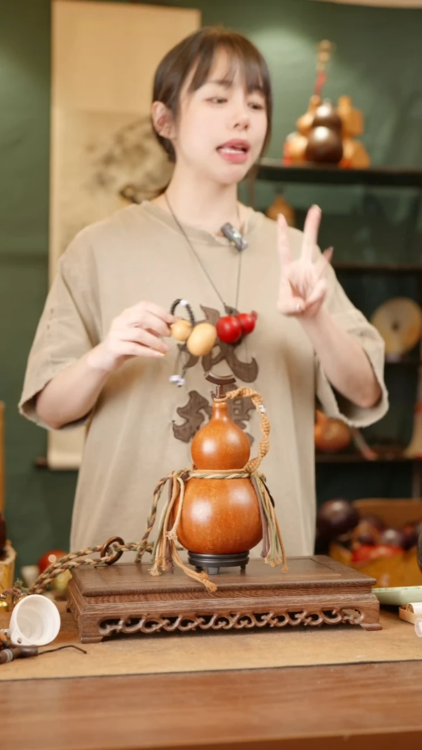 218号精品天然大漆酒葫芦一物一拍~