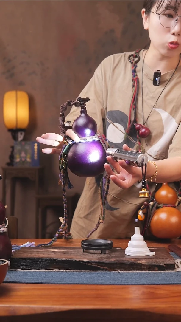 1403号链接精品大漆葫芦防腐防渗装水茶酒