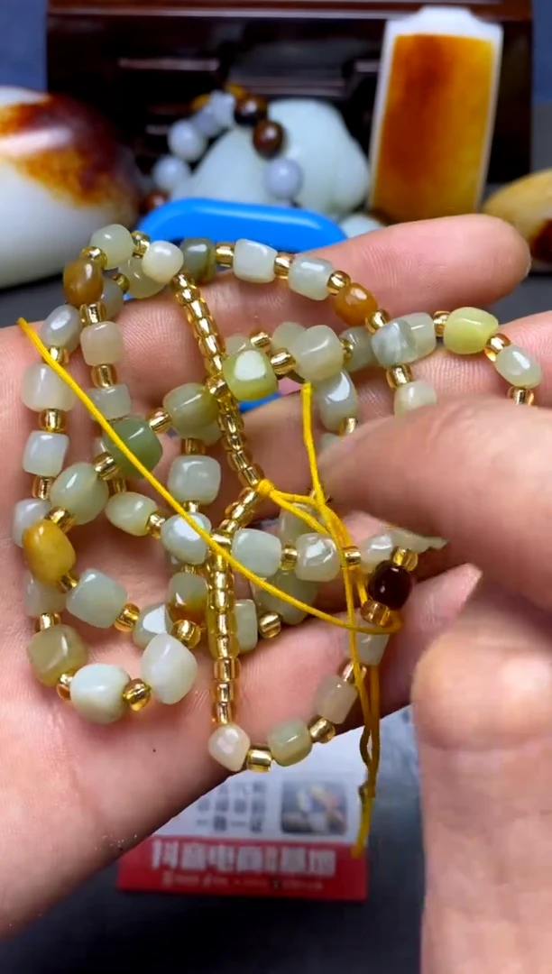 和田玉未镶嵌项链佛**子和田玉