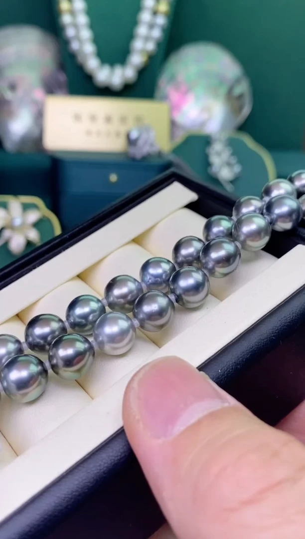 淡水珍珠未镶嵌颈饰9-11