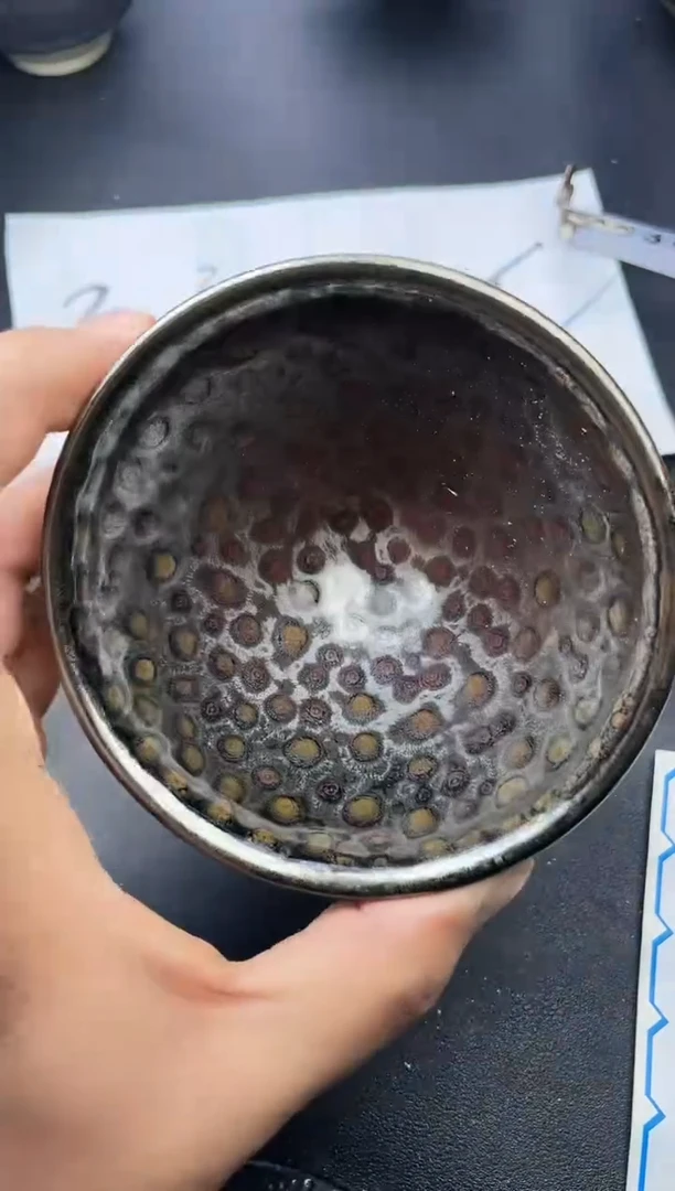 【闪购商品】茶盏184叶紫建盏叶紫