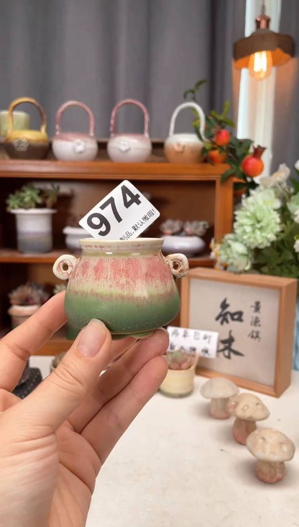 瓷片974知木小芳花盆直播编号