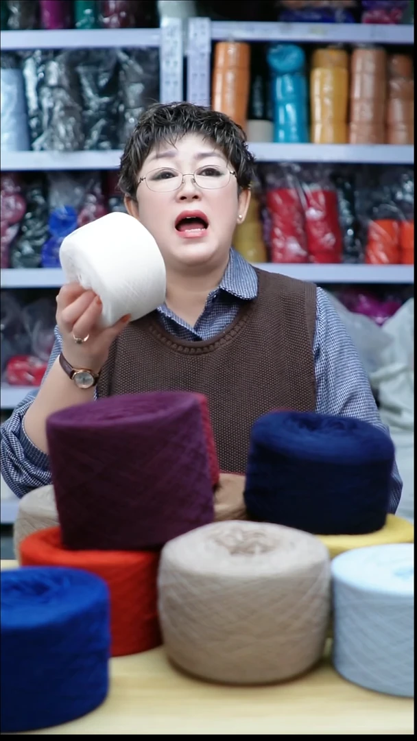 羊毛欢姐手编线B176