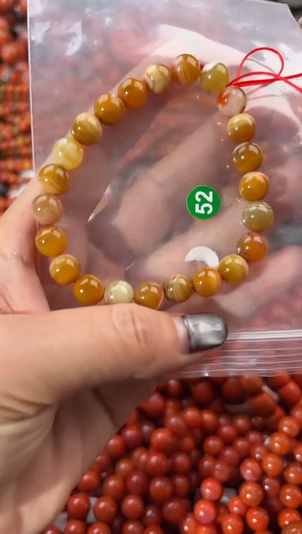 未镶嵌手串南红玛瑙8+
