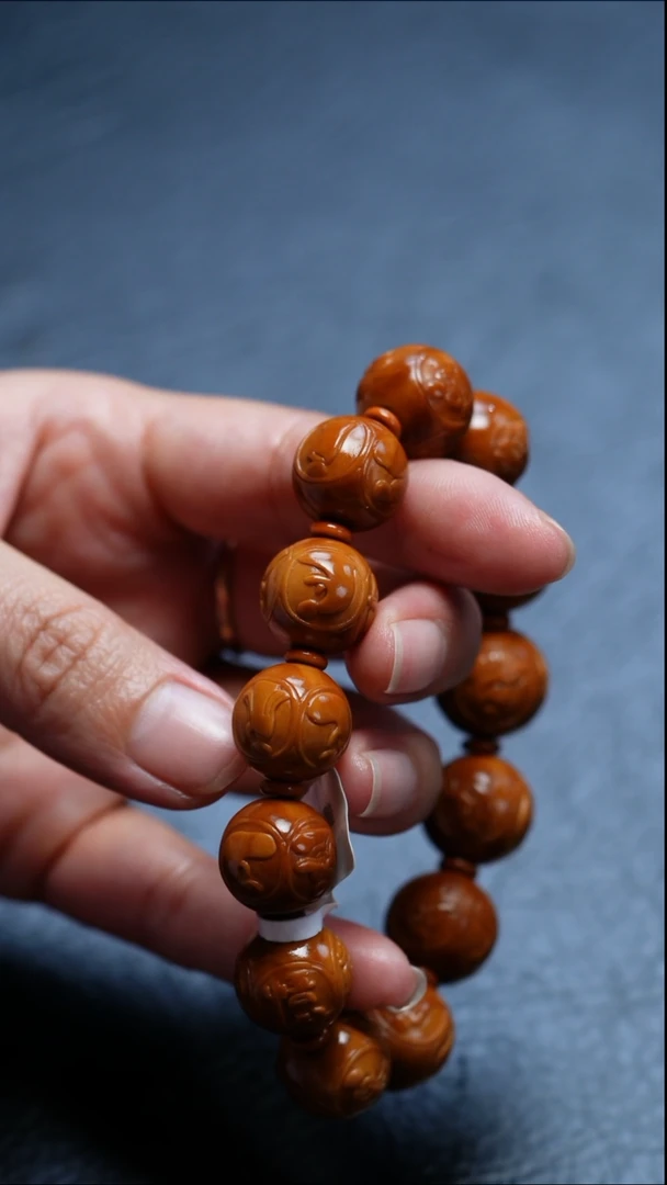 橄榄核吊坠苏工橄榄核