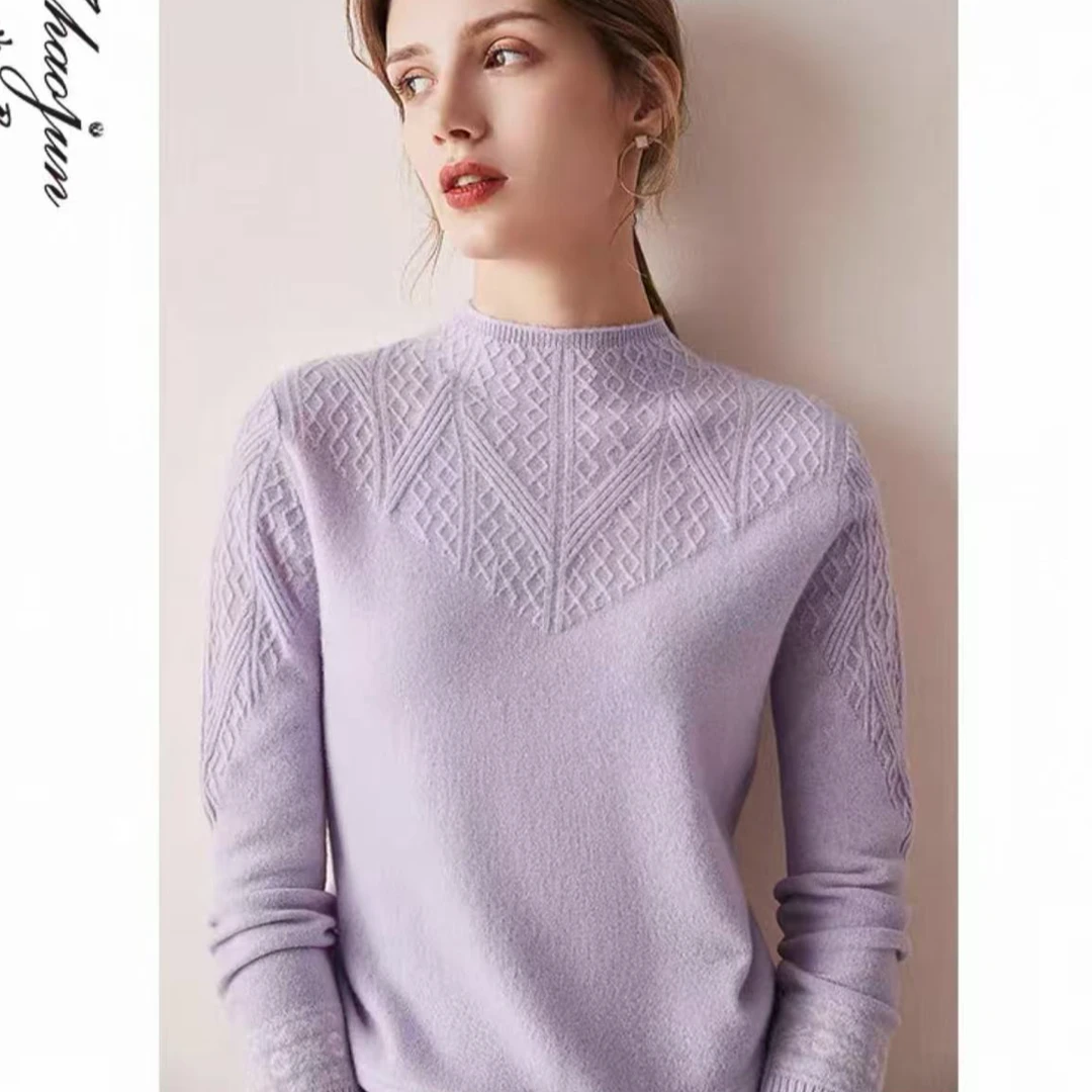 《高货~爆款》经典百搭~高货针织毛衣A120