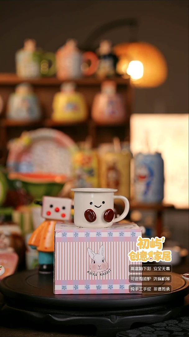 瓷【初屿】手工手绘餐具