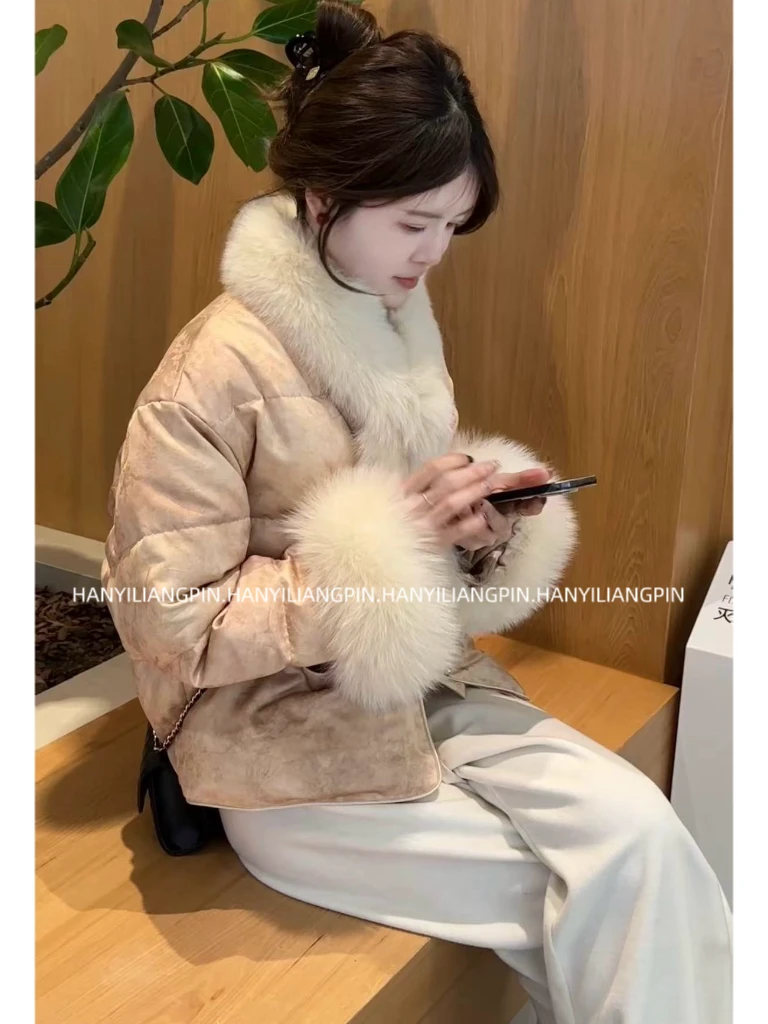 【国风】新中式提花新国标羽绒服