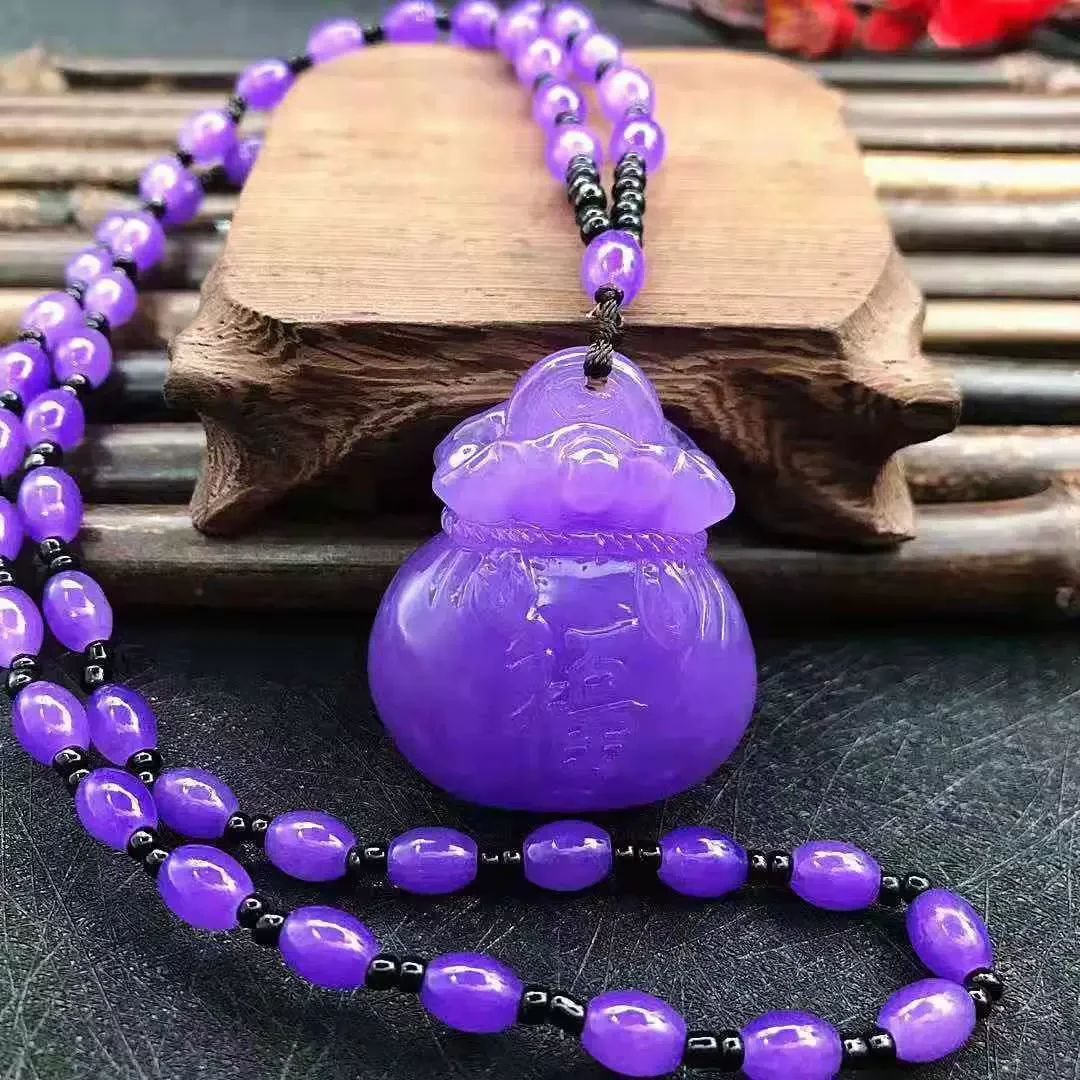 非金属树脂项链 S级典藏类文化传承紫罗兰福袋珍宝馆项链