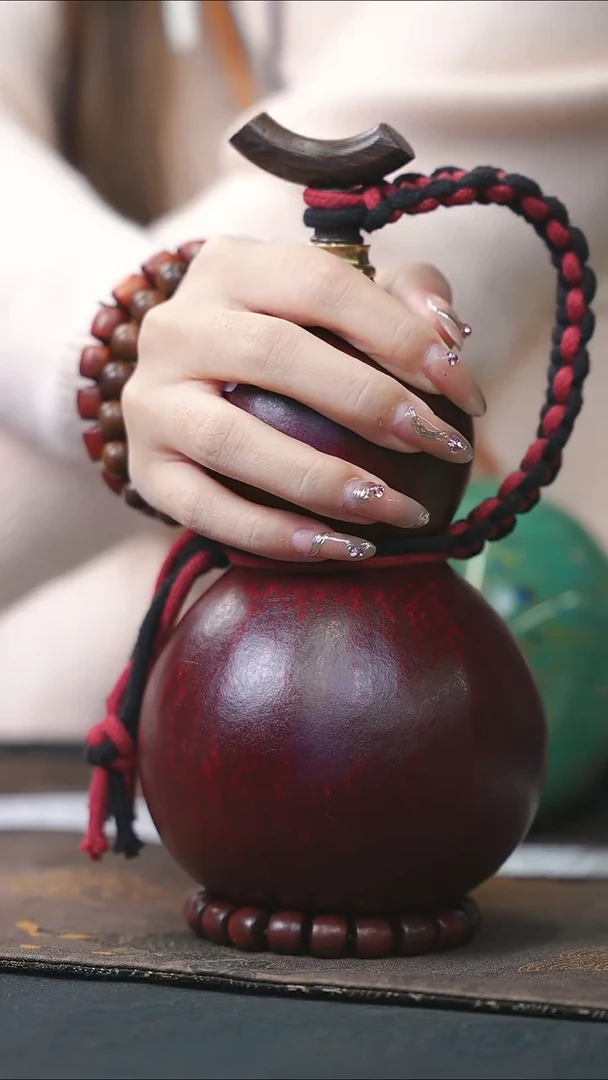 【闪购商品】WQ244暗红色大容量酒葫芦随缘发