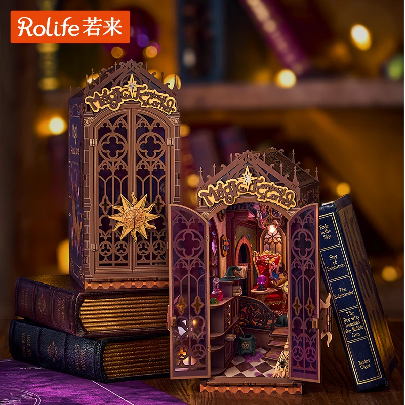 【魔法之家】若来rolifeDIY书立系列装饰温馨重工送礼治愈