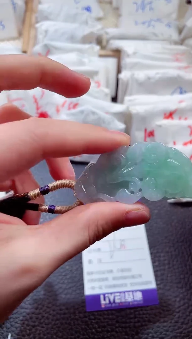 翡翠未镶嵌颈饰0000033136