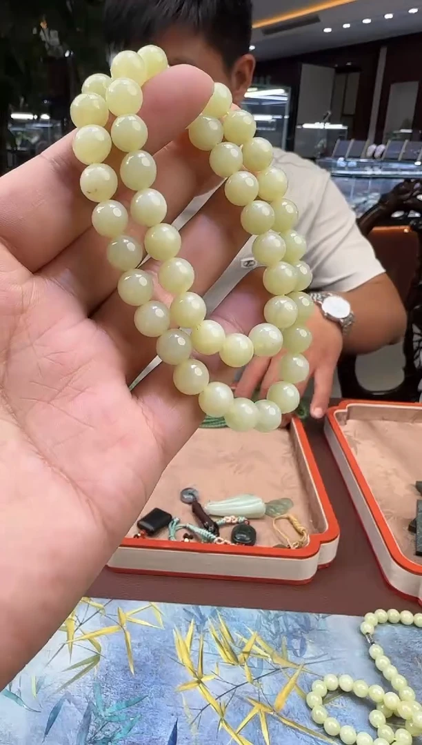 和田玉未镶嵌项链【陆606】16 7021