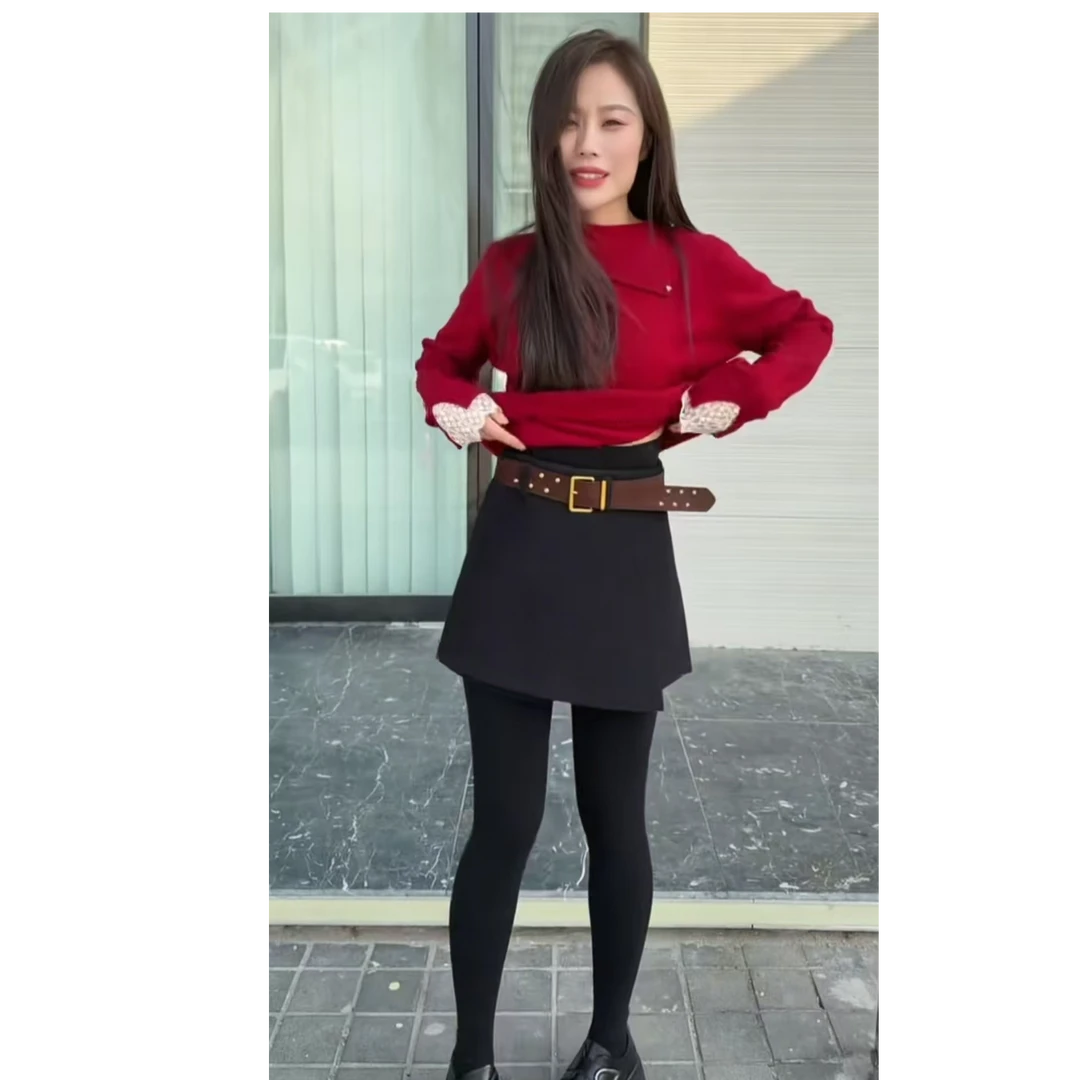 加厚绒的暖心裤 2815