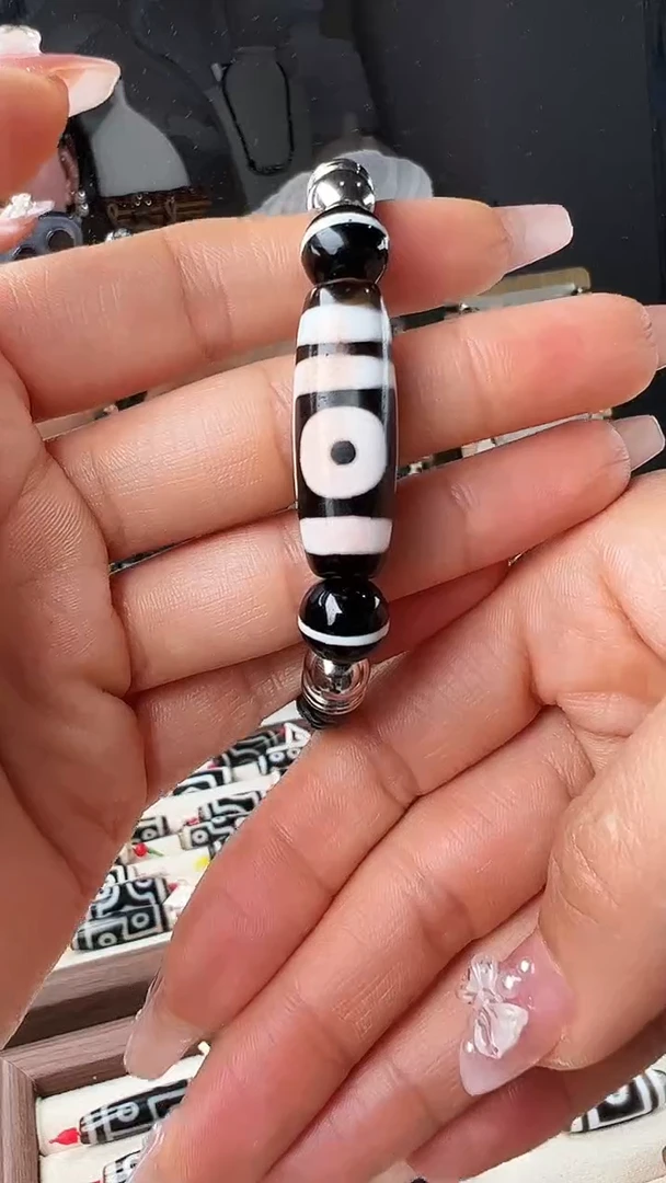 【闪购商品】玛瑙/玉髓颈饰未镶嵌二眼