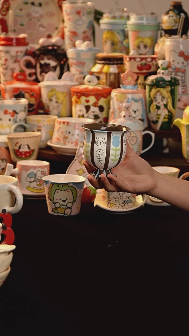 其他景德镇釉下彩手绘设计师款陶瓷