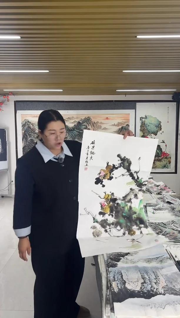 国画丹青专属福利-君梅石榴