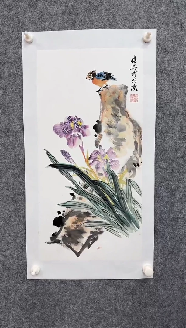 国画ST-ZFX老师绘画作品